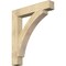 Ekena Millwork Thorton Block Rough Sawn Bracket, Douglas Fir, 6"W x 38"D x 44"H BKT06X38X44THR05RDF - alternate 1